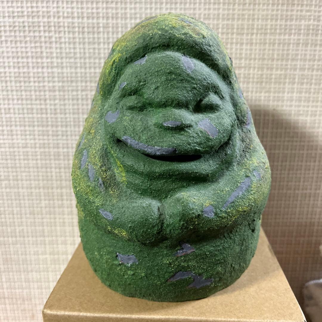 千と千尋の神隠し 石人 貯金箱 ジブリ美術館