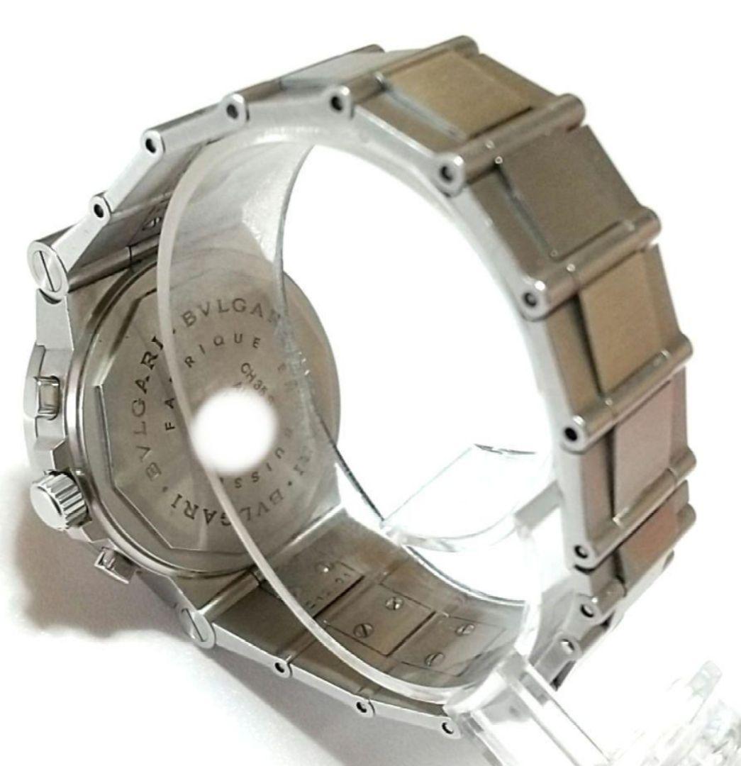 ブルガリ ディアゴノ CH35S 自動巻き クロノグラフ メンズ腕時計