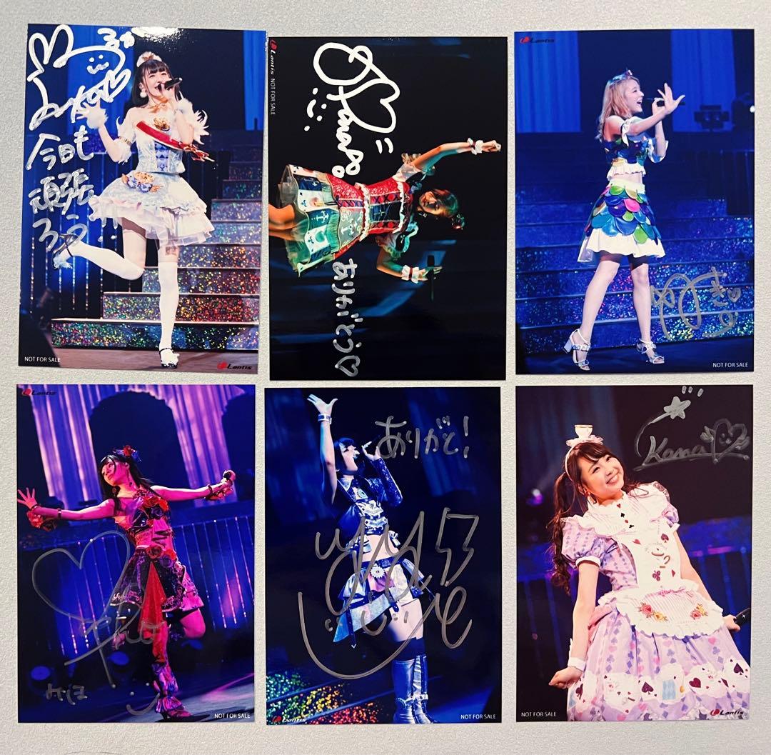 AIKATSUSTARS! アイカツスターズ 直筆サイン ブロマイド アイカツ