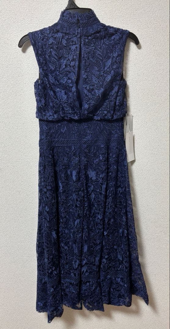 【新品】EPOCA タダシショージ ハイネックシンメトリーレースワンピース