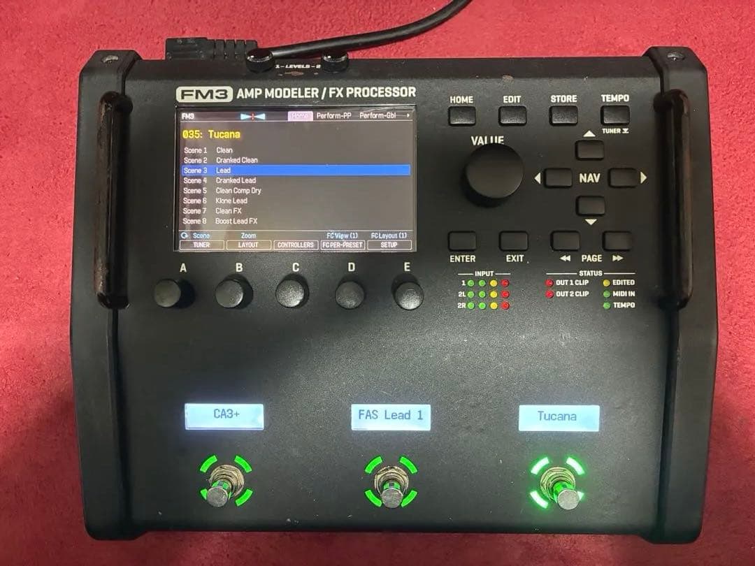 ギター FRACTAL AUDIO FM3 AMP MODELER