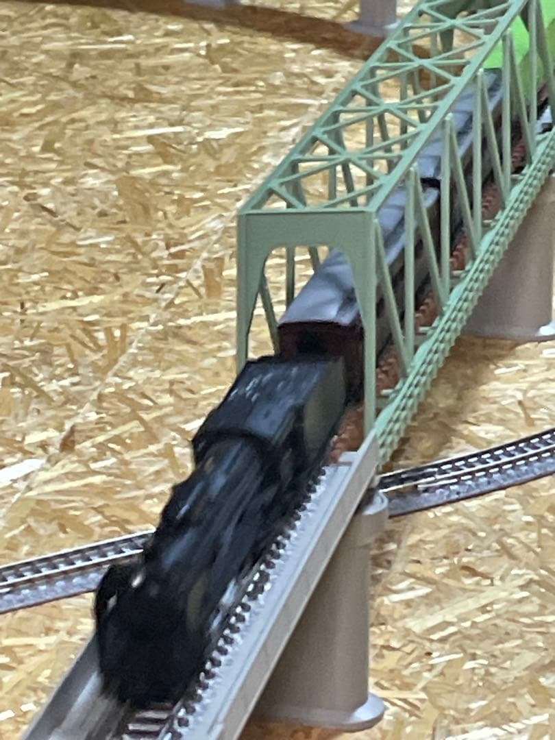 Nゲージ TOMIX立体交差レールセット 機関車つき