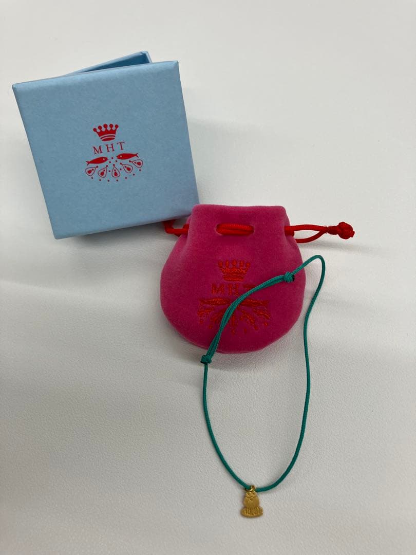 マリーエレーヌドゥタイヤック　コードブレスレット　チャーム　カエル