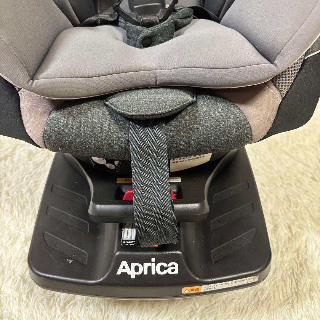 【美品】アップリカ　チャイルドシート　クルリラプレミアム　プレミアムグレー