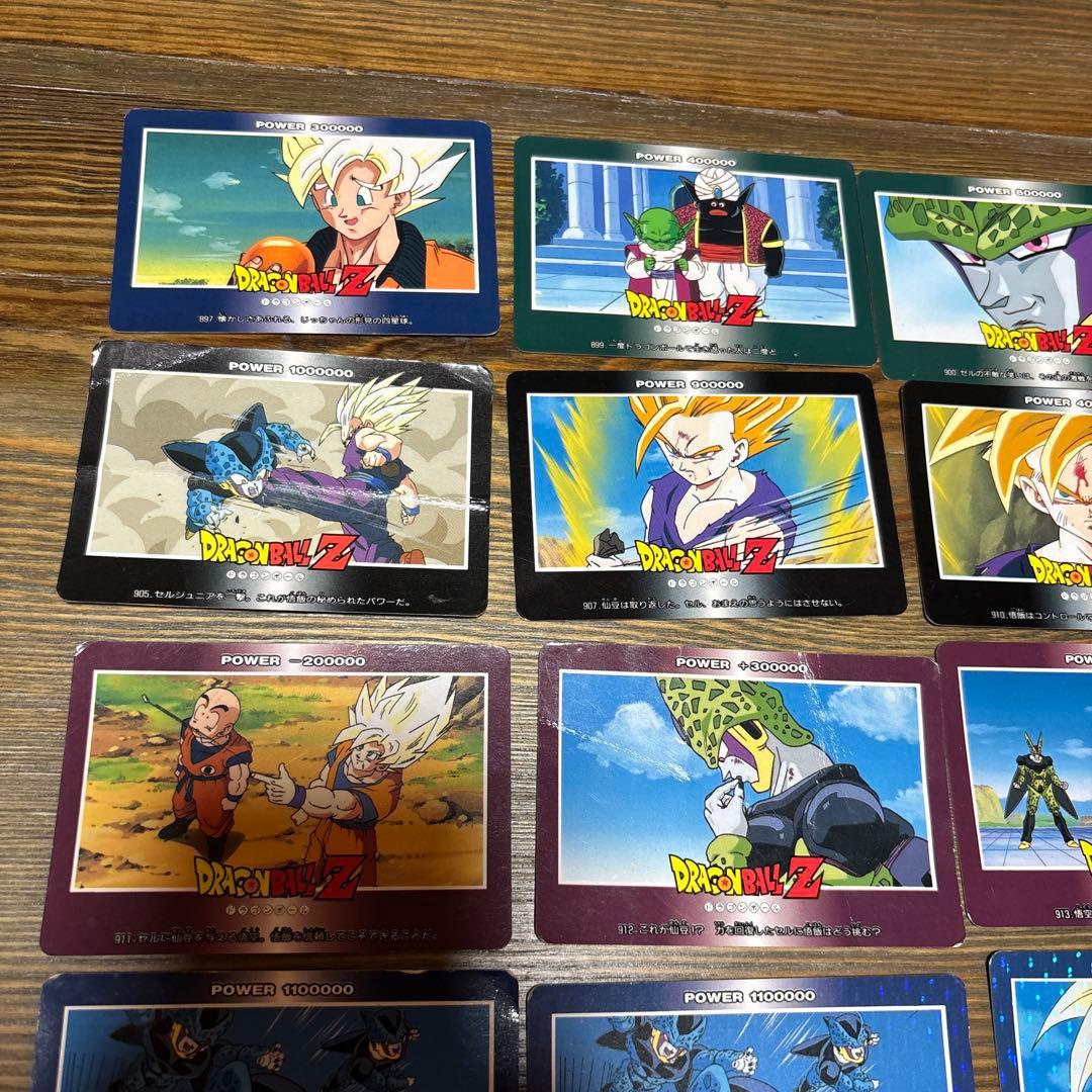 Vintage ドラゴンボールZ キラカード５枚+20 アマダ