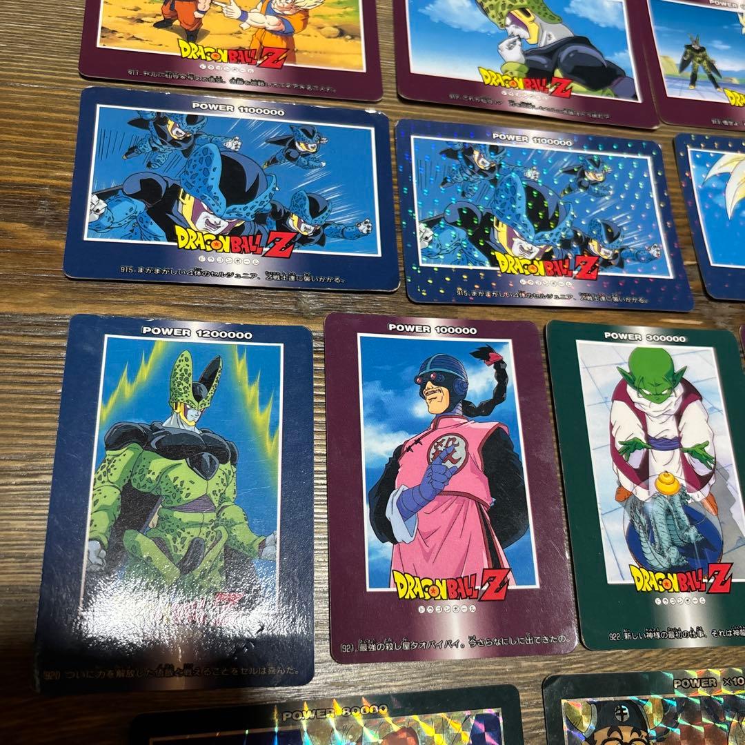 Vintage ドラゴンボールZ キラカード５枚+20 アマダ