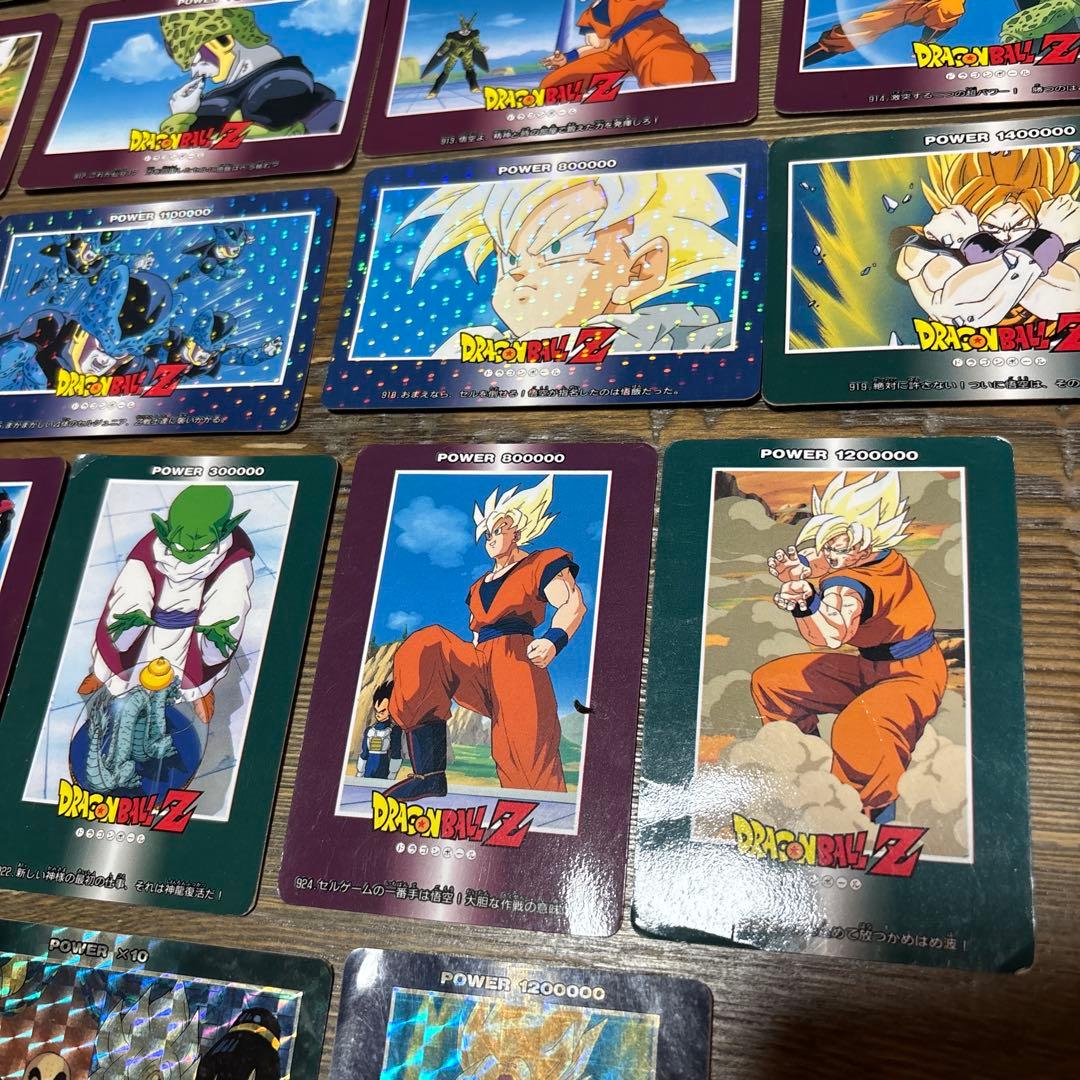 Vintage ドラゴンボールZ キラカード５枚+20 アマダ
