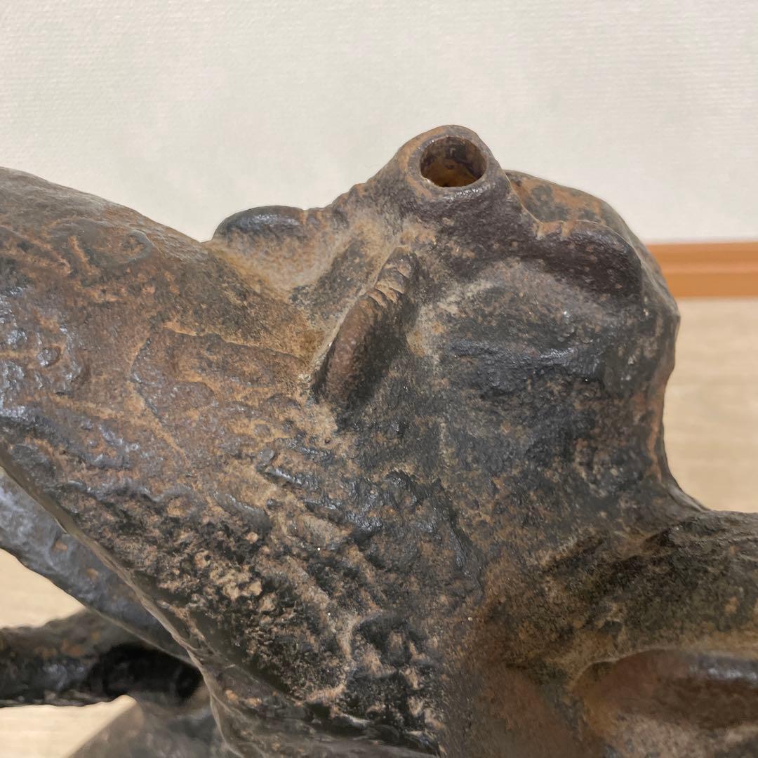 鷹 松 松の木 鳥 ブロンズ 鉄製品 鉄製 銅彫金 彫刻 鳥 アンティーク 金運