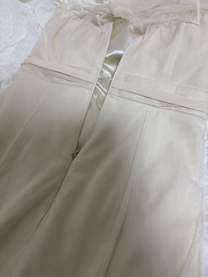 ディア　ローブドフルールロングドレスマーメイドクリスマスホルターネックシースルー