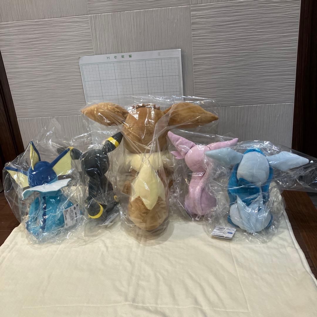 ポケットモンスター もふぐっとぬいぐるみ イーブイフレンズ　５種セット