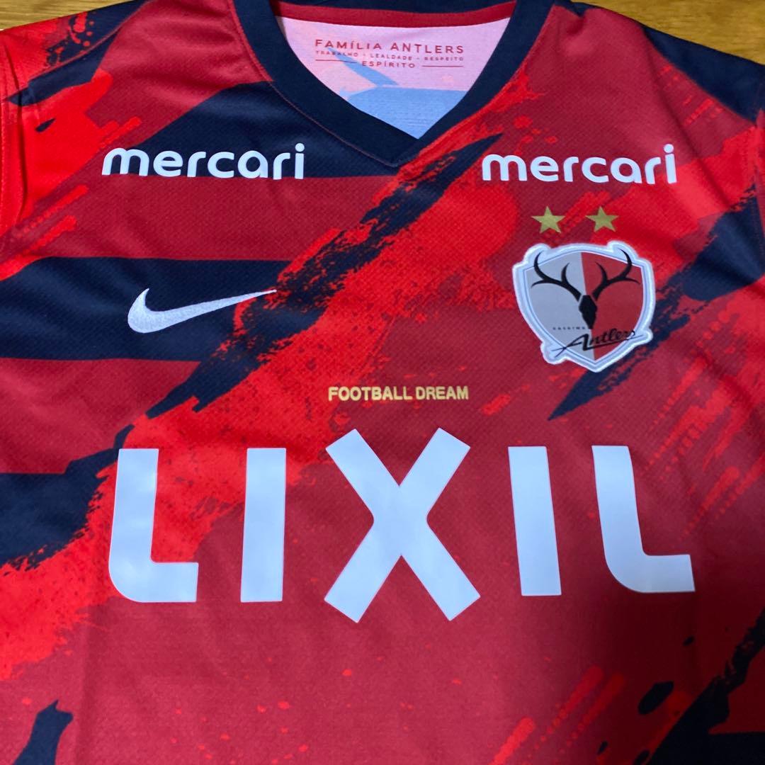 正規品 2025 鹿島アントラーズ レプリカユニフォーム 番号なし XLサイズ