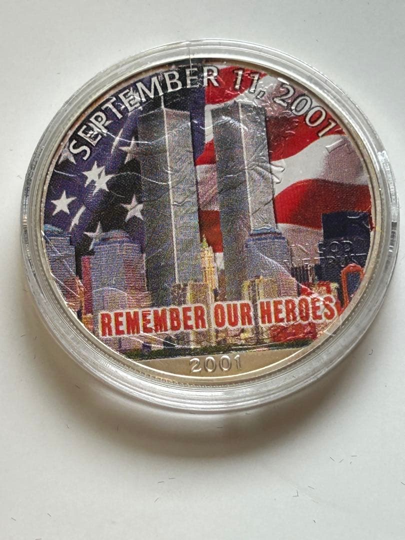 ジ*ト様 2001年9月11日 1オンス純銀 ジ*ト様 2001年9月11日 1オンス純銀 ジ*ト