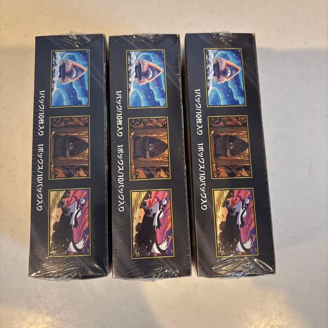 ポケモンカードゲームのMEGAドリームEXボックス、3個