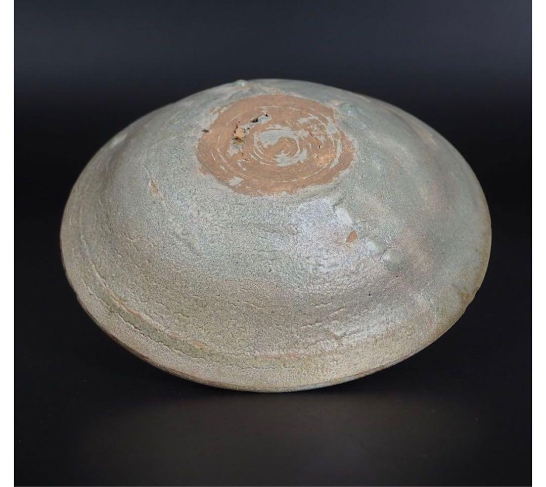 送料無料　李朝青磁小皿　径13ｃｍ