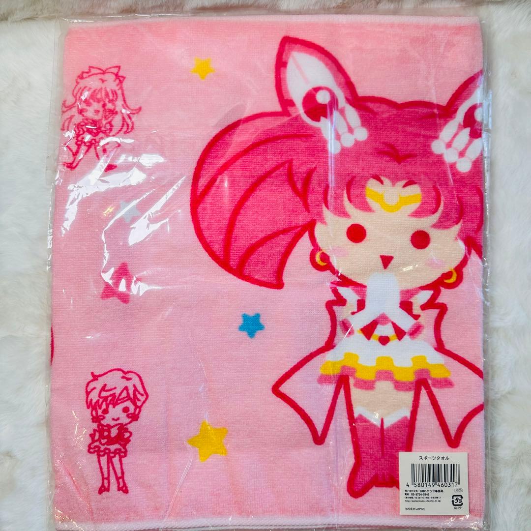 激レア当時ものセーラームーンチャンネル手ぬぐいタオルペンケースセット