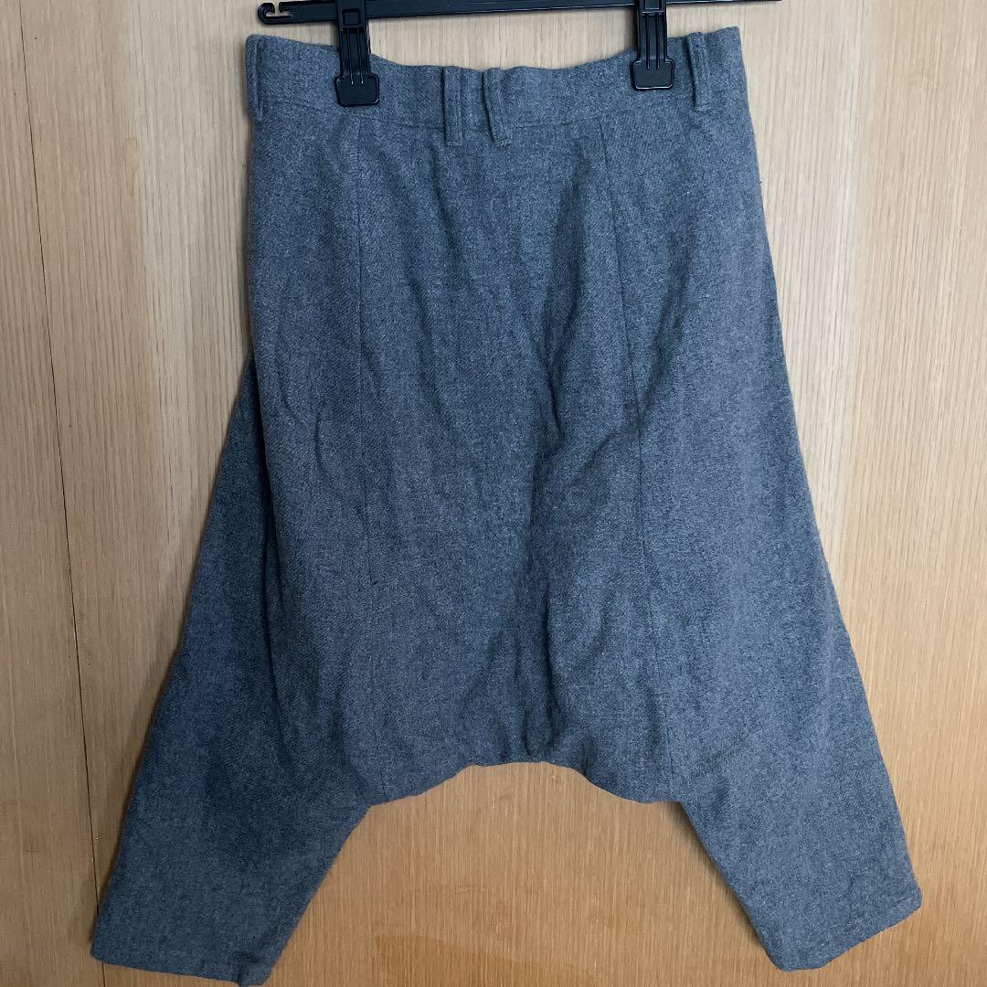 arts&science カシミア入りウール サルエルパンツ