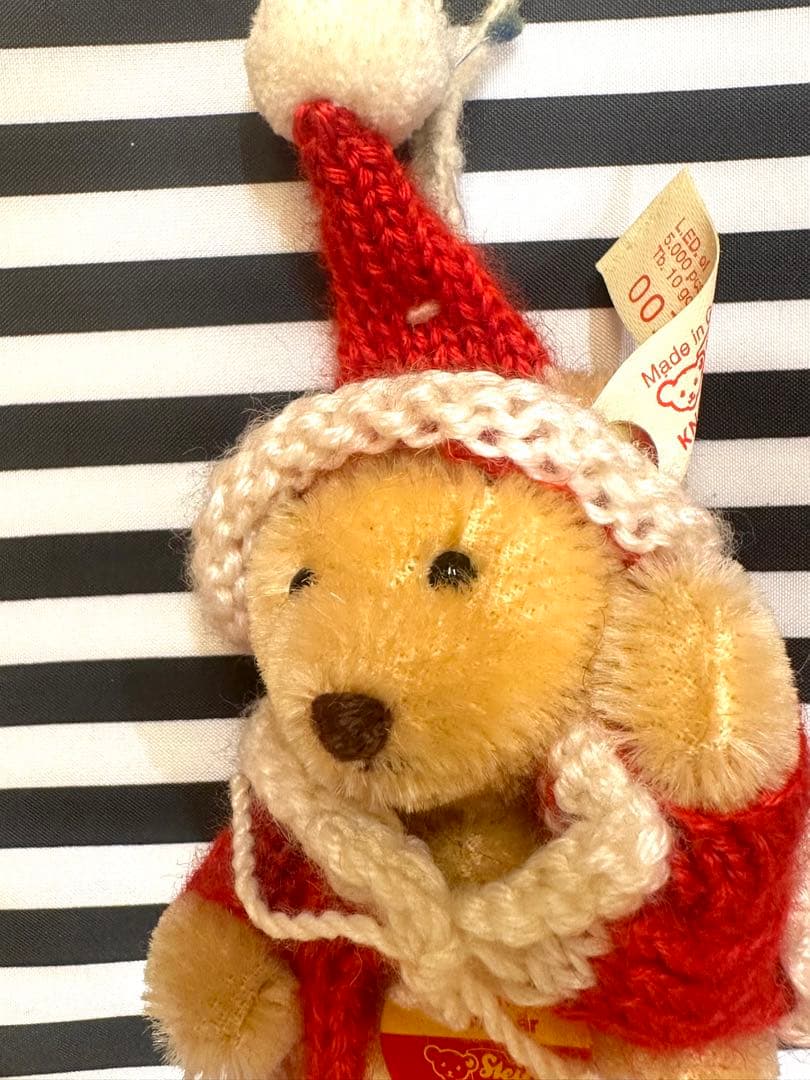 シュタイフ 1996年リミテッドエディションテディベアークリスマスオーナメント②