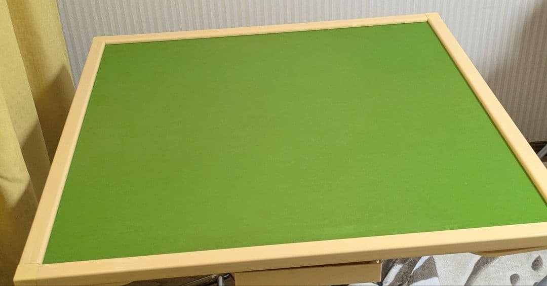 折りたたみ式麻雀台(手積み)ダイニングテーブル 約90cm x 90cm＋麻雀牌