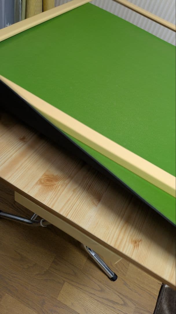 折りたたみ式麻雀台(手積み)ダイニングテーブル 約90cm x 90cm＋麻雀牌