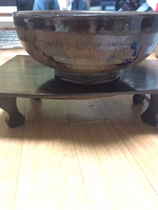 菓子器 古鉢菓子器茶道具和食器大丼陶器のボール煮物鉢