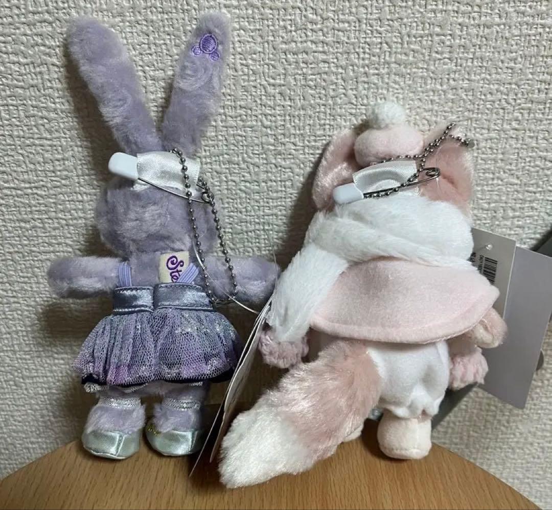 リーナベル ステラルー ぬいぐるみバッジ ダンシングスノーフレークス