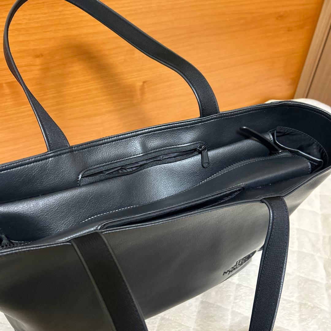 美品　THE NORTH FACE NM82427 チューニングレザー トート