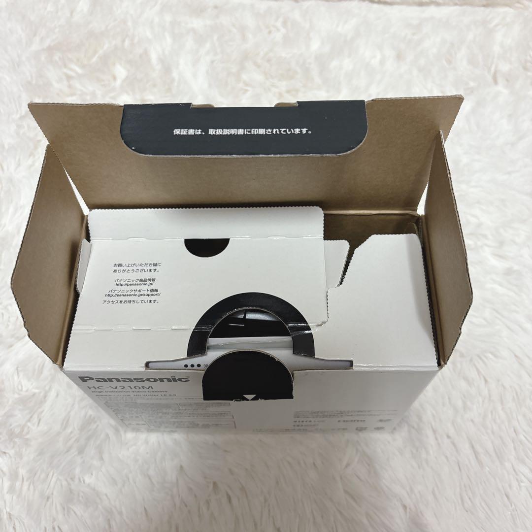 【極美品】Panasonic HC-V210M グレー ビデオカメラ