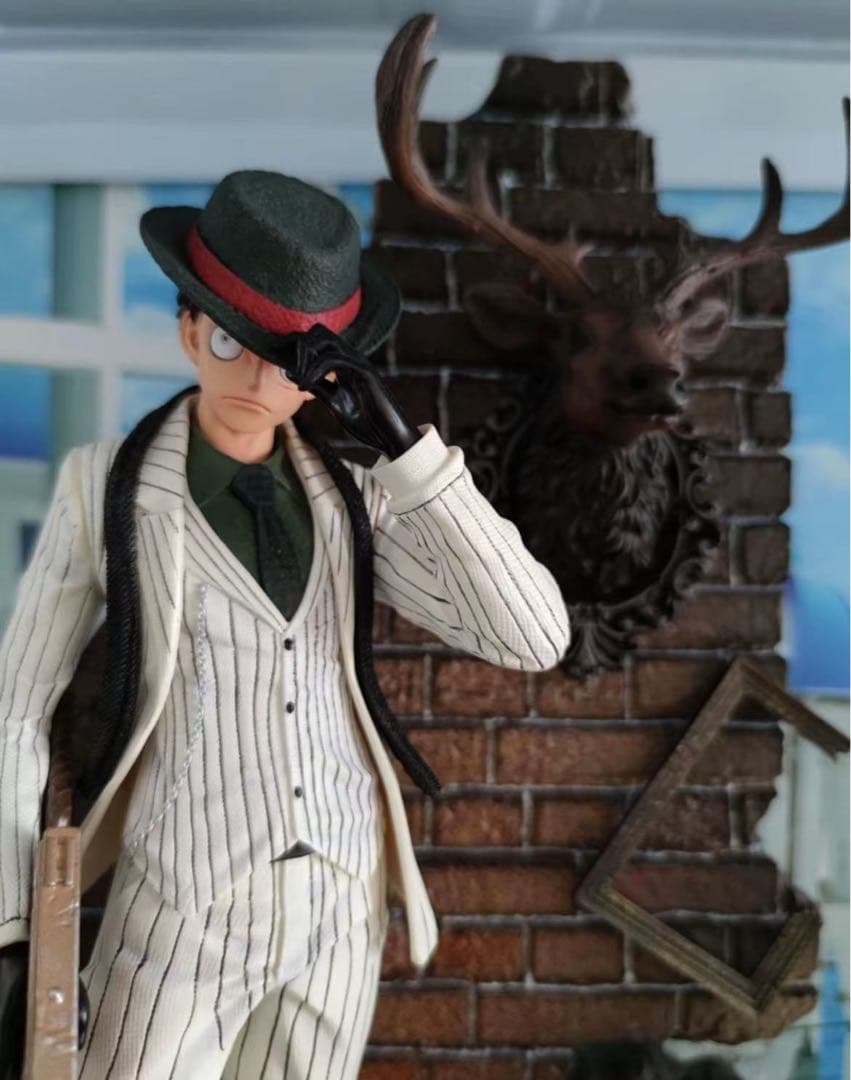 ワンピース ルフィ ガレージキット ガレキ スタチュー⑥②