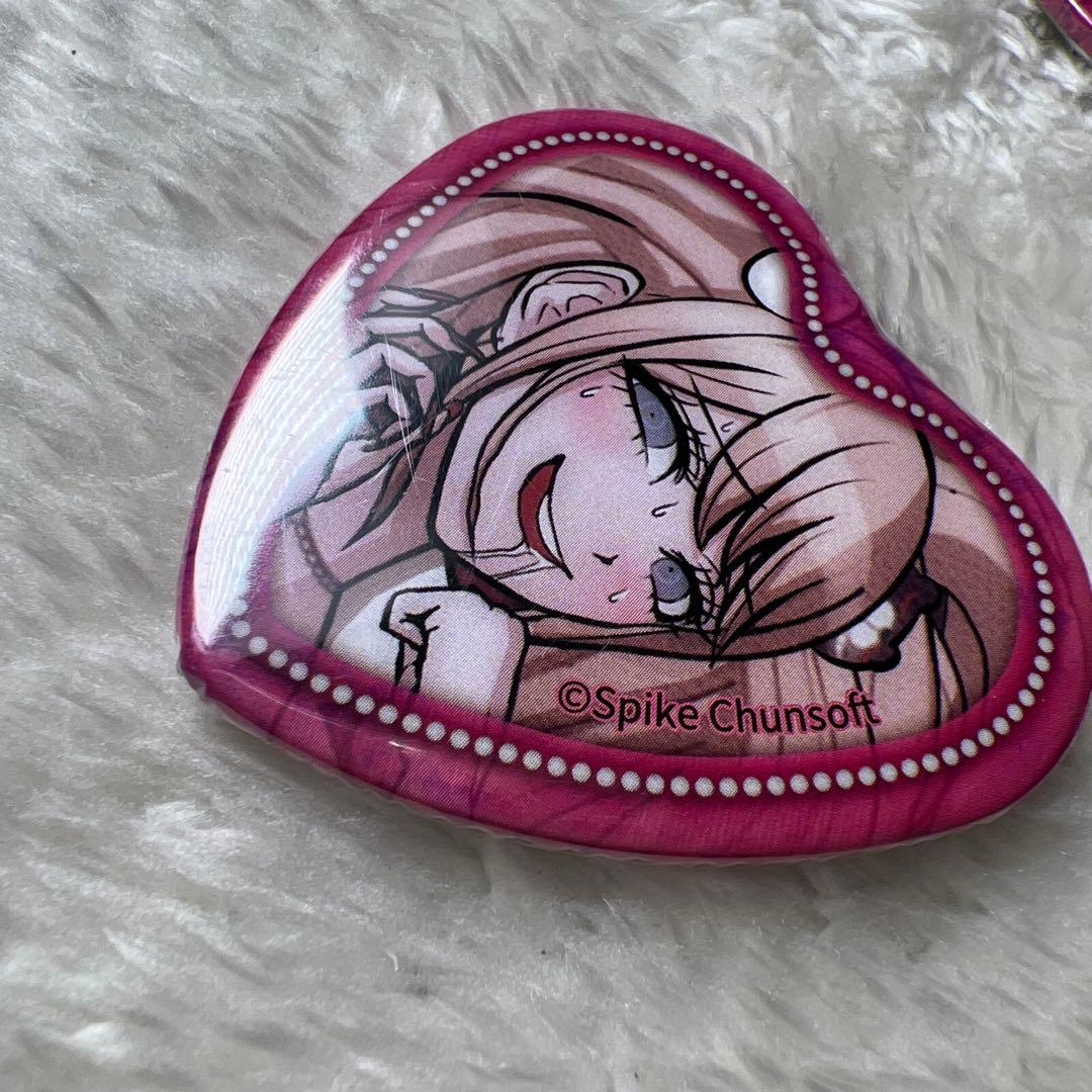 ダンガンロンパ 照れ顔ハート缶バッジ 島盾子 霧切響子 セット