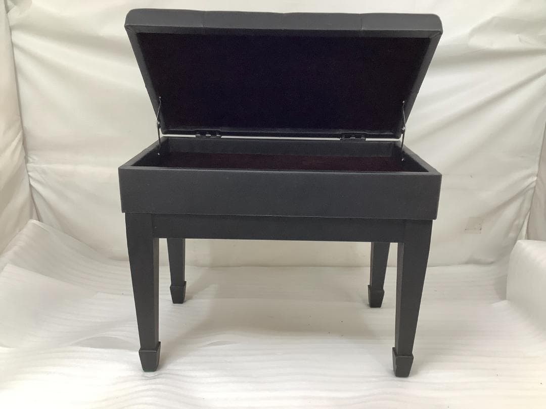 74707※ピアノ椅子（黒）☆送料無料の通販はau PAY マーケット - 輸入