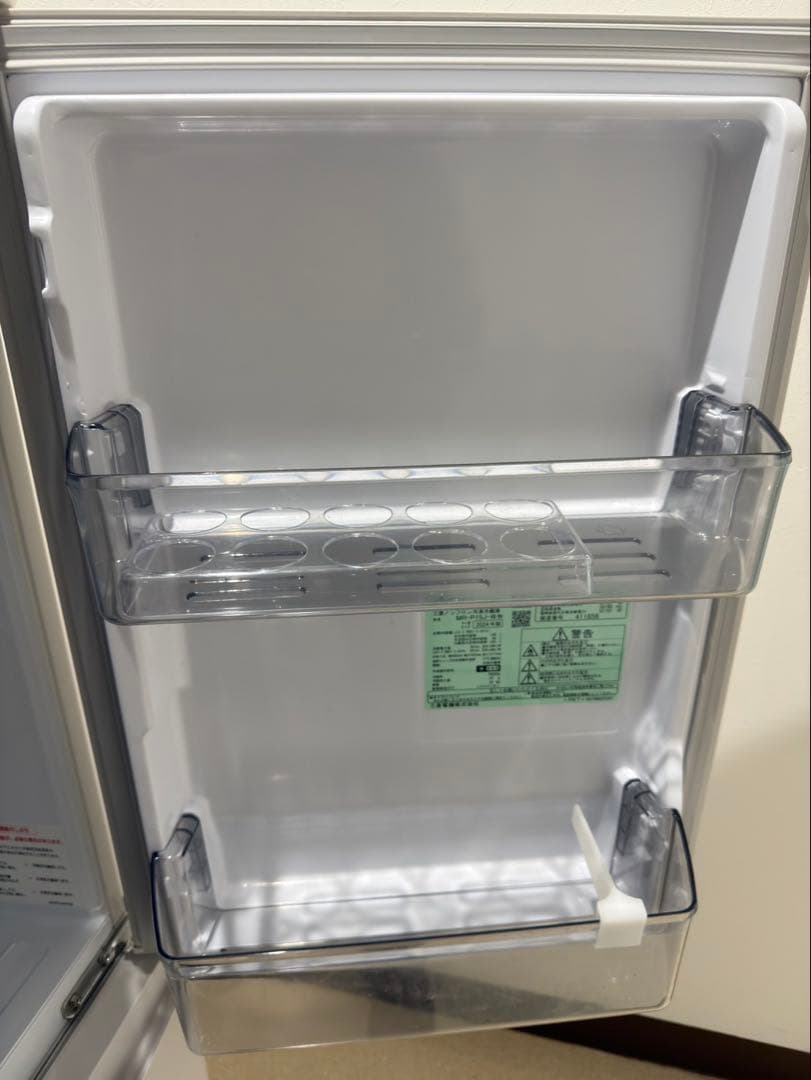 MITSUBISHI 三菱 MR-P15J-W 冷蔵庫 146L 2024年製