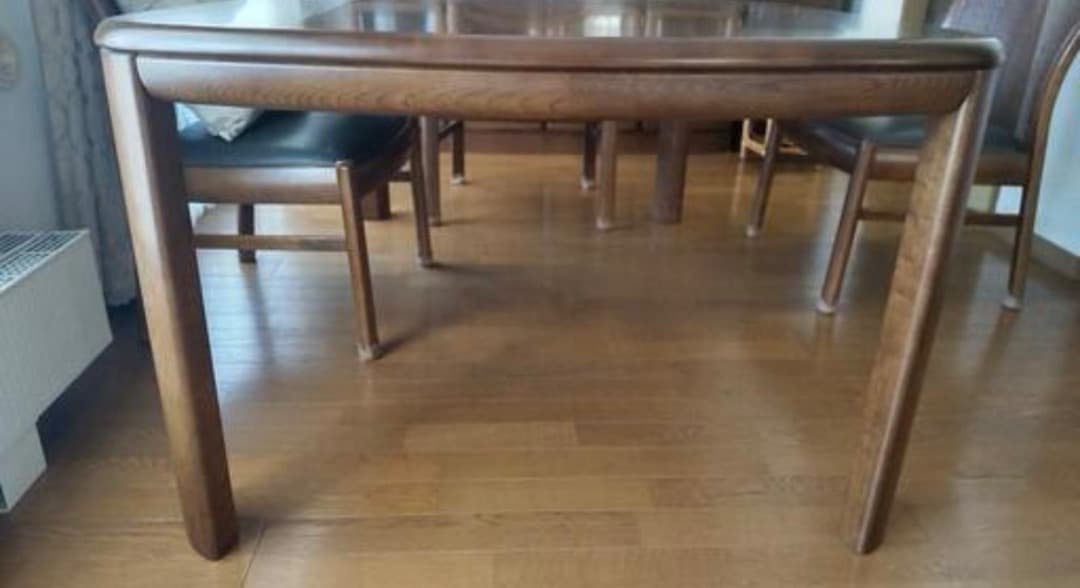 夢夢ダイニングテーブル 幅160cm 北欧風 アンティーク ビンテージ