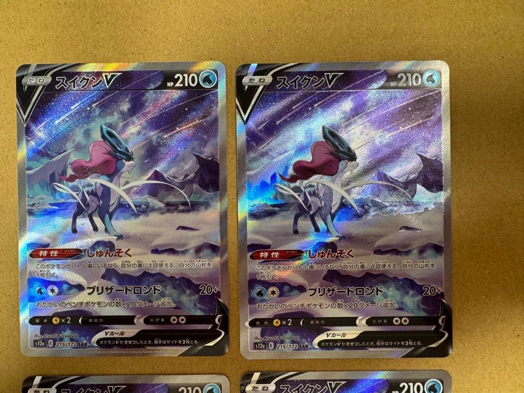 値下げ❌ Vユニ sar エンティ ライコウ スイクン 12枚セット