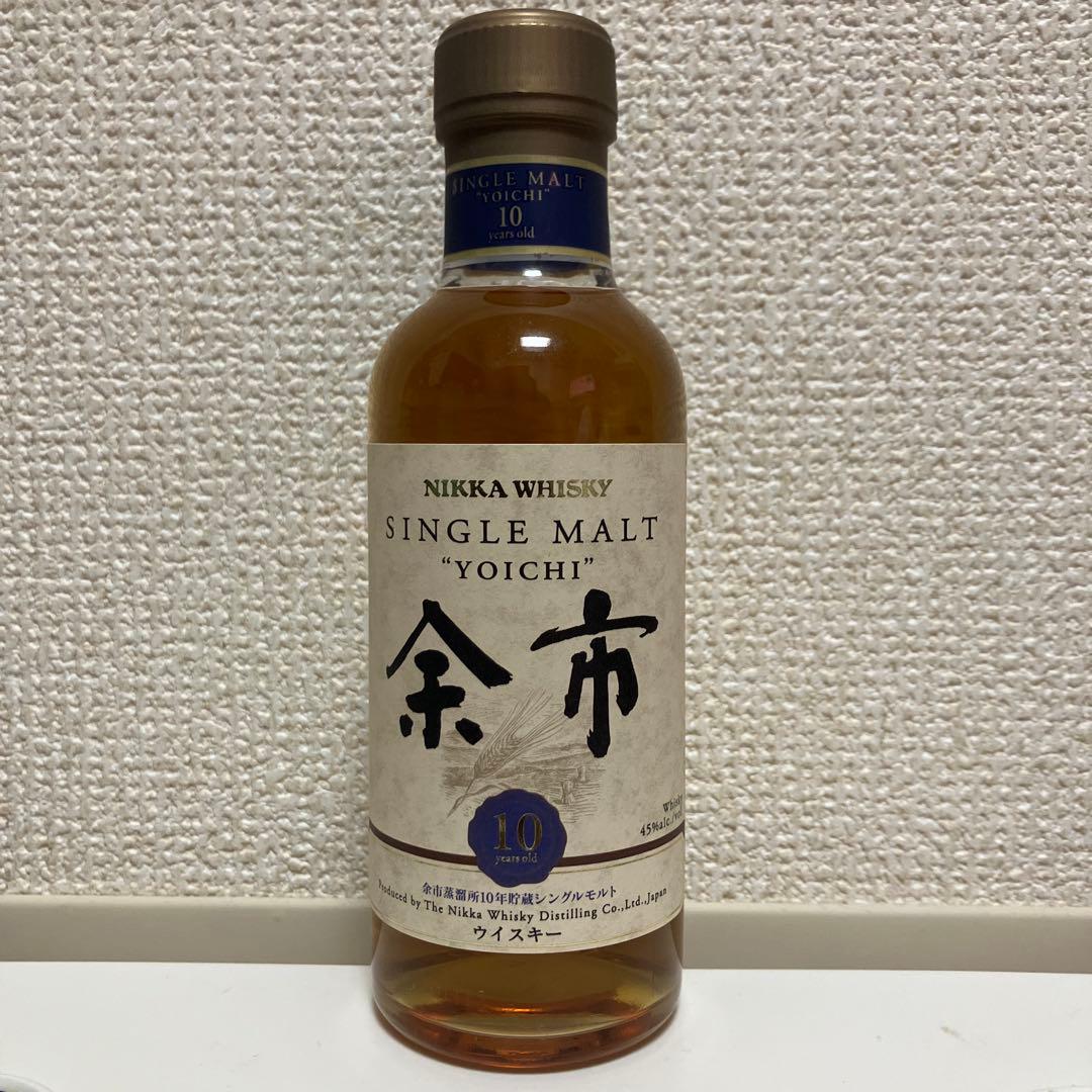 NIKKA シングルモルト 余市 10年 180ml - メルカリ