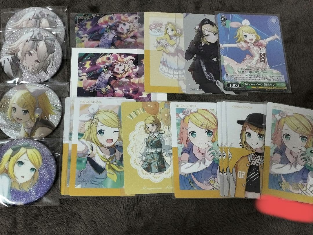 プロセカ 鏡音リン 缶バッジ エピカ 箔押し ぱしゃこれ まとめ売り