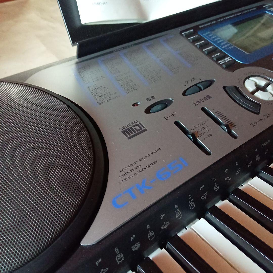 CASIO カシオ キーボード ハイグレードモデル CTK-651 電子ピアノ