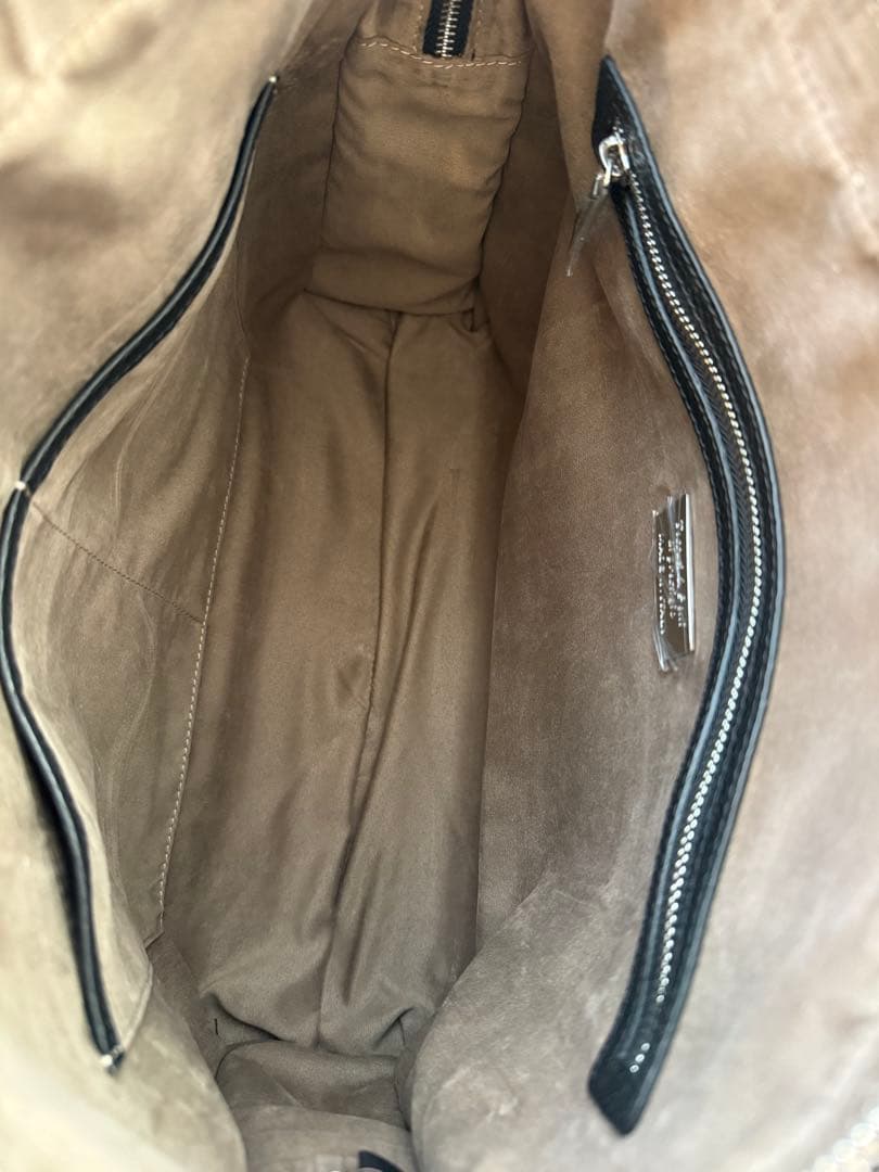 ［新品未使用］Orobiancoオロビアンコ　ビジネスバッグ　ブラックレザー　黒