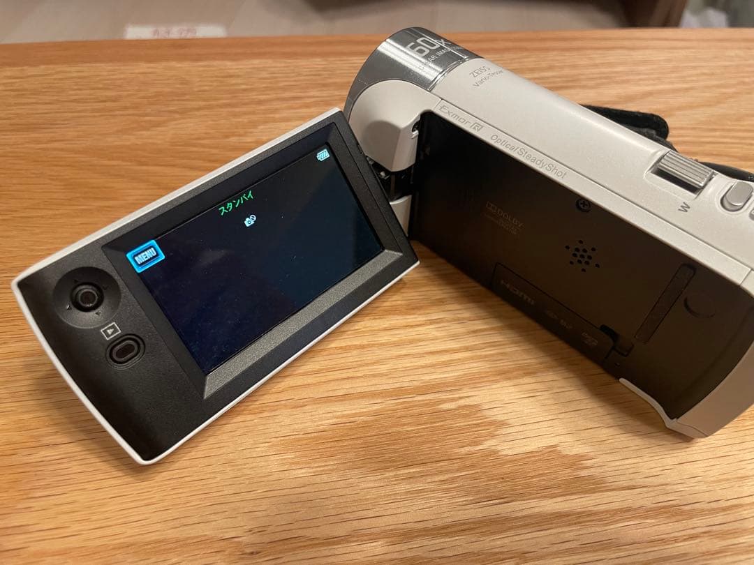 SONY HDR-CX405 HDビデオカメラ　スタンド付き