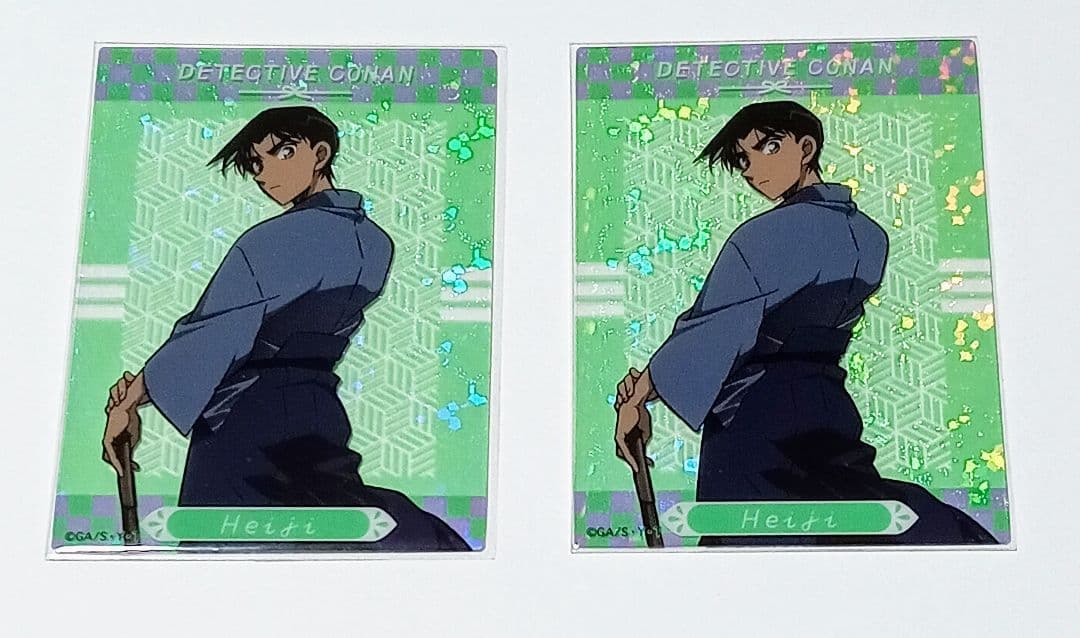 服部平次 着物 アクリルキーホルダー＋カード10点セット