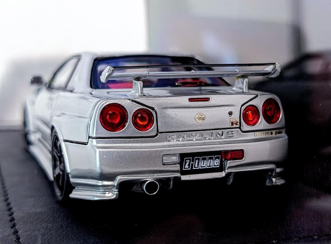 イグニッションモデル 1/43 ニスモ R34 GT-R Z-tune シルバー