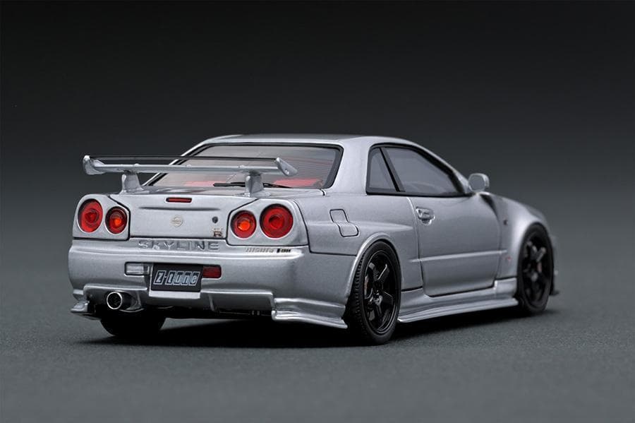 イグニッションモデル 1/43 ニスモ R34 GT-R Z-tune シルバー