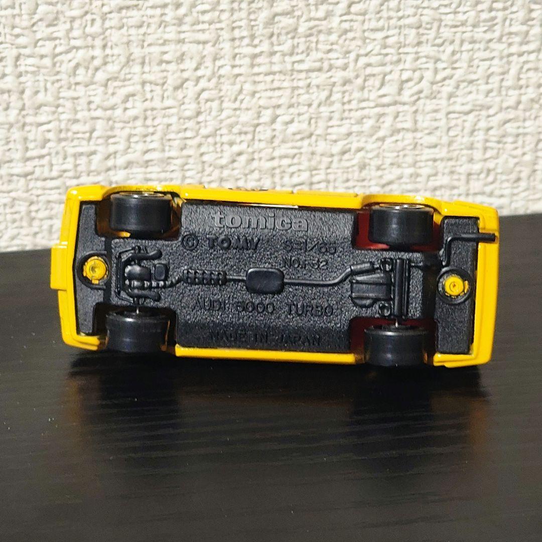 TOMICA　トミカ　アウディ　5000　ターボタクシー　黄色　箱付き