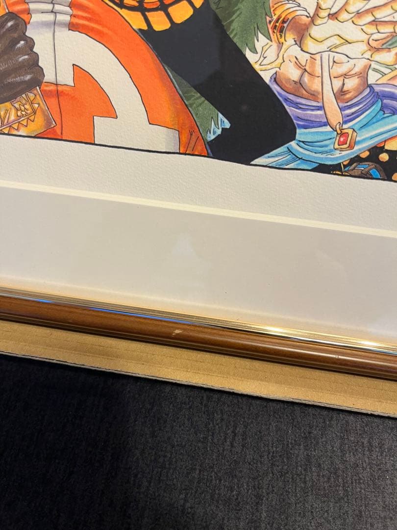 【激レア】ワンピース　10周年　20周年　額装高精細複製原画　ONEPIECE