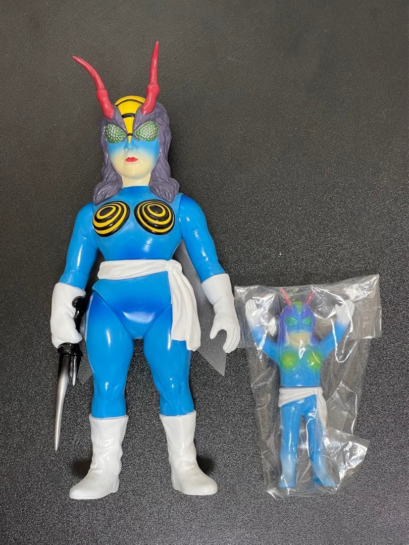 東映レトロソフビコレクション 仮面ライダー 蜂女 ハチ女 東映 レトロ