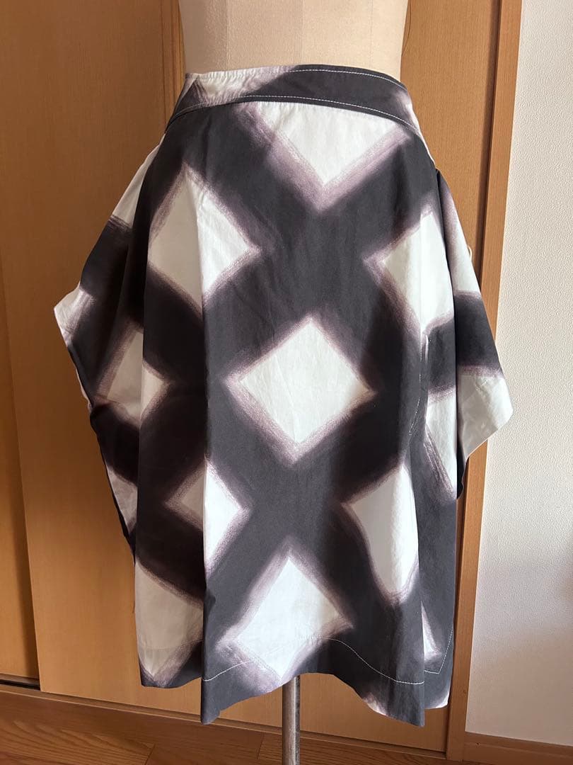 値下げ！ヴィヴィアンウエストウッド 変形 スカート チェック アシンメトリー