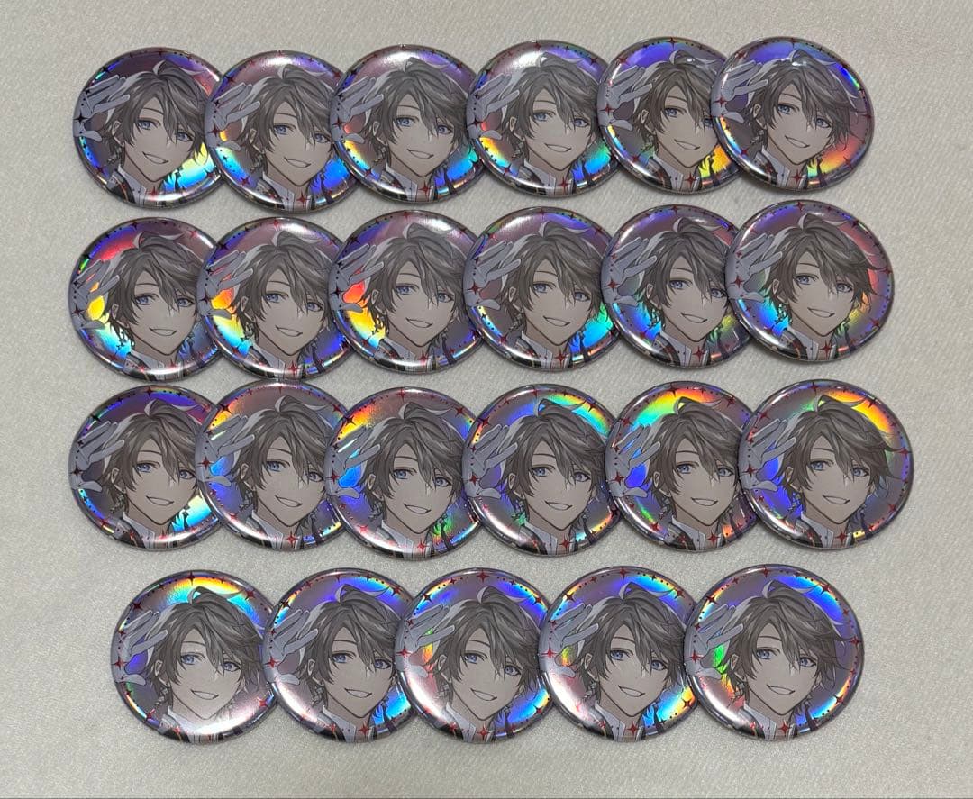 甲斐田晴　overtuer 缶バッジ VΔLZ 4th Anniversary】ジュエリー缶バッジ｜にじさんじオフィシャルストア