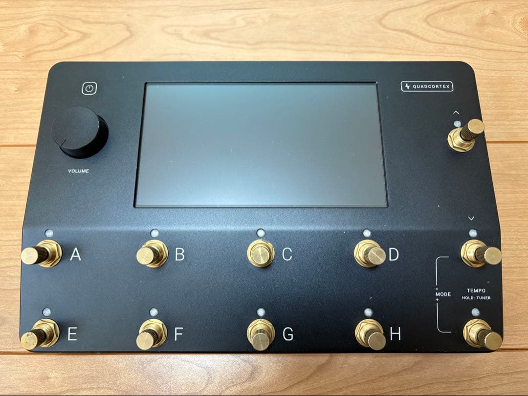 QuadCortex 黒金 LIMITED EDITION Black&Gold