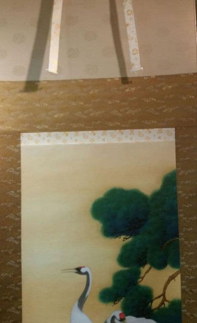 712*Z37絵画 日本画掛軸 茶掛軸 玉堂 骨董 掛け軸