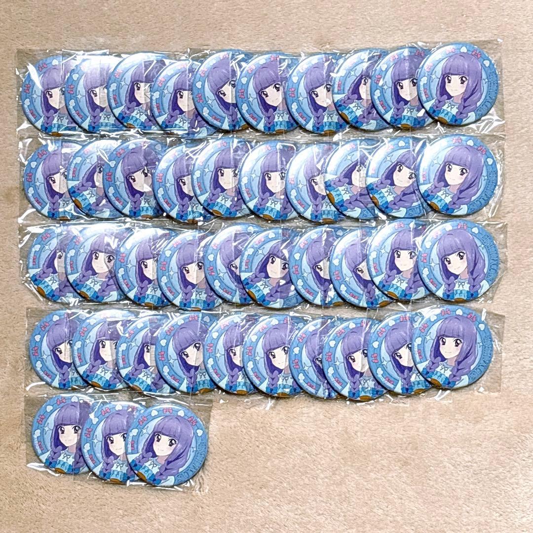 アイカツ 氷上スミレ LinkRibbon リンクリボン 缶バッジ