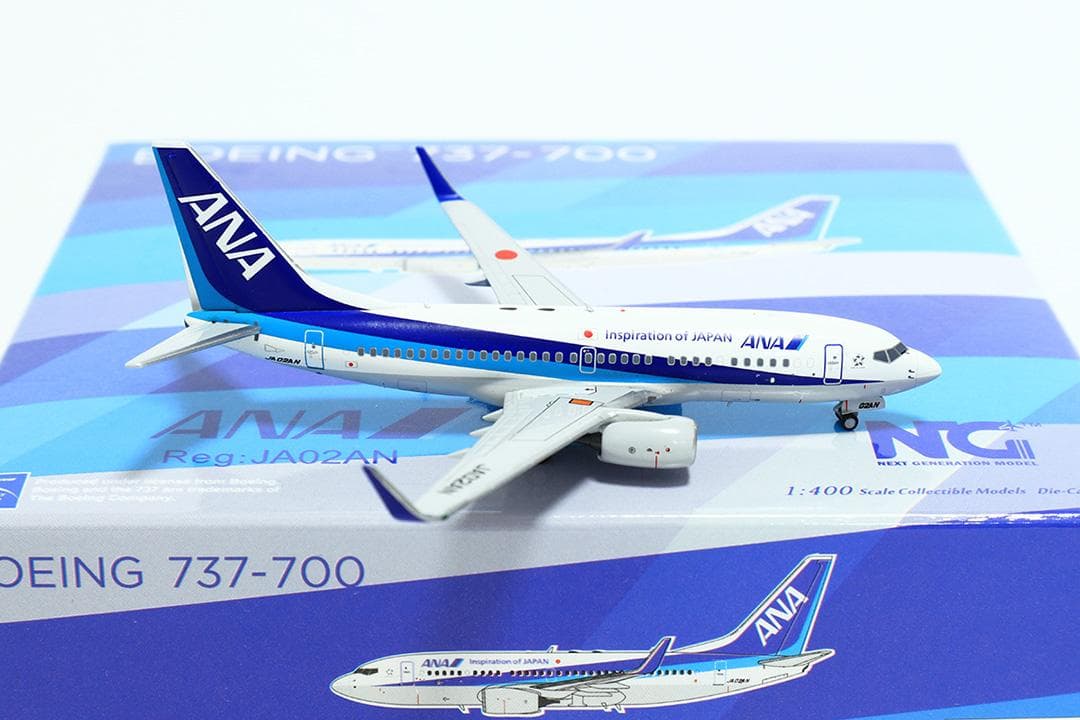 NG Models 1/400 ANA B737-700 JA02AN